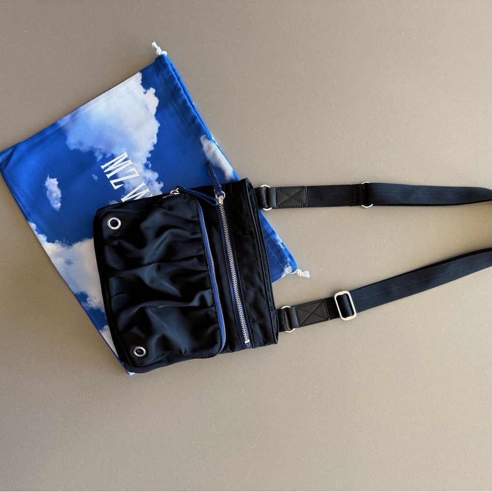 MZ Wallace Black Evie Crossbody Bag